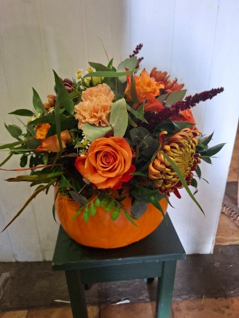 Pumpkin Floral Design